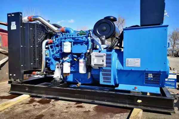 广州维思住宅装修公司有限公司机电一批柴油发电机组发往客户手中